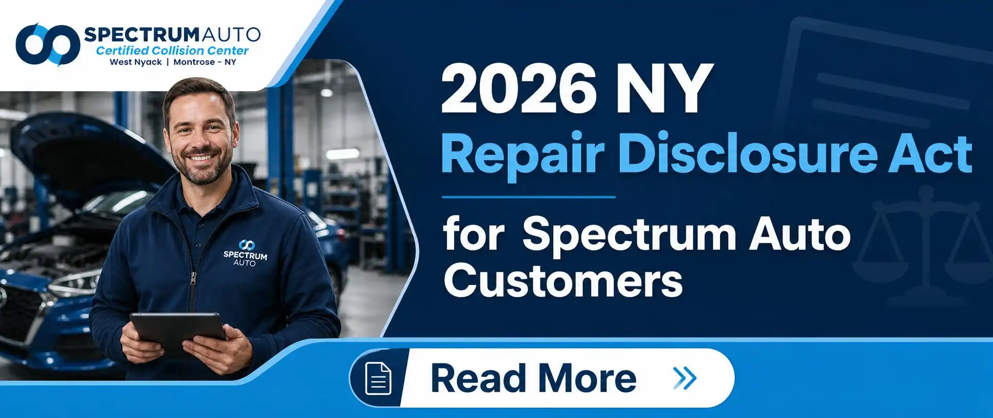 Navigating the 2026 NY Repair Disclosure Act for Spectrum Auto Customers