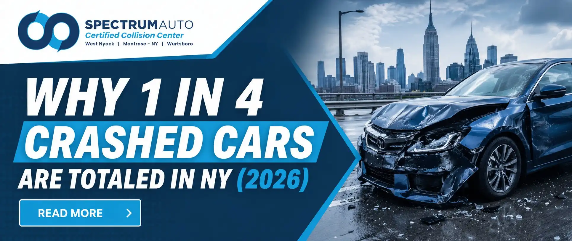 Why 1 in 4 Crashed Cars Is Now Totaled � And What It Means for NY Drivers