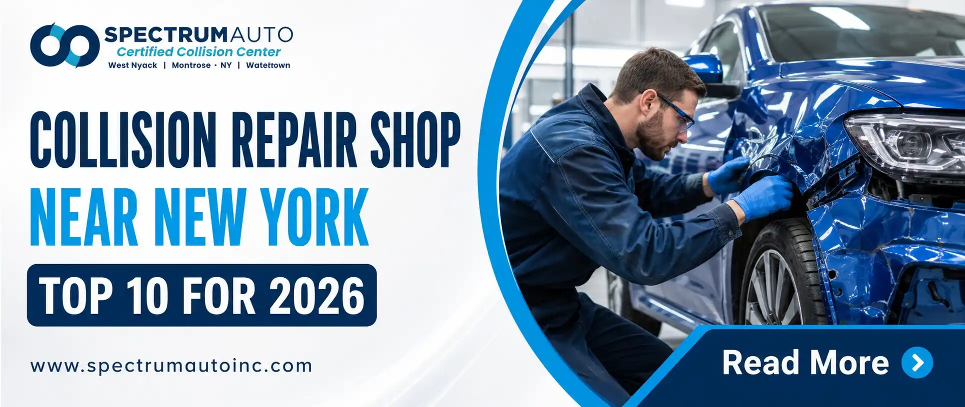 10 collision repair shops near New York for vehicles under warranty