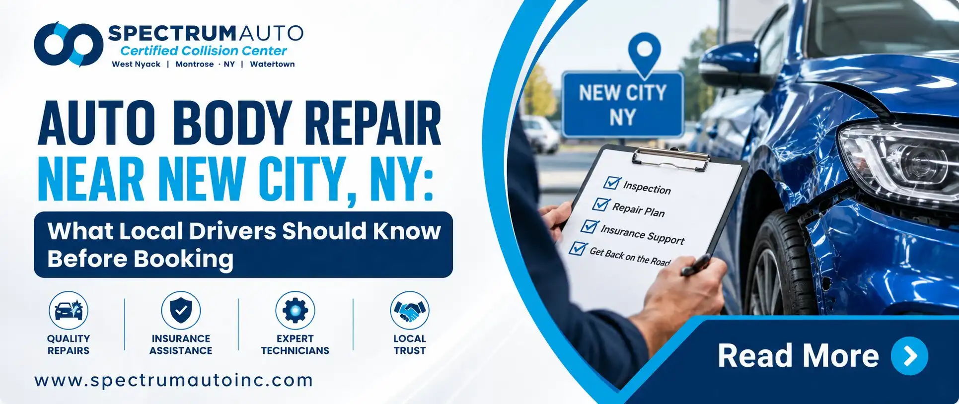 Auto Body Repair Near New City, NY: What Local Drivers Should Know Before Booking