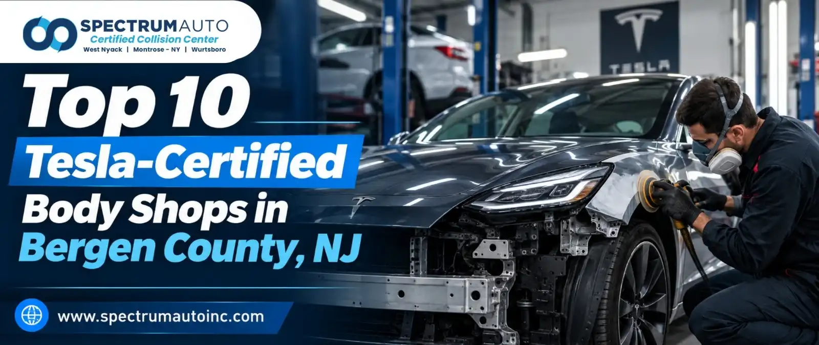 Top 10 Tesla-Certified Body Shops in Bergen County, NJ