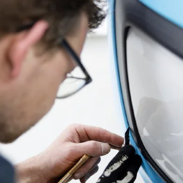 Paintless dent repair service